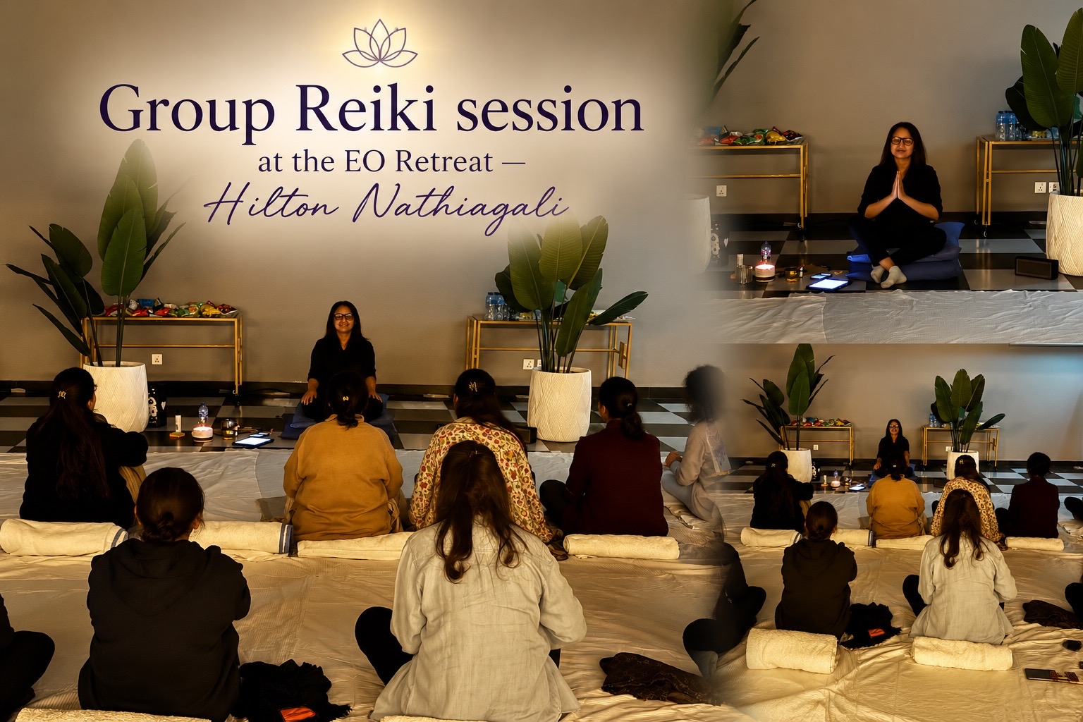 Reiki Reset during the annual retreat at DoubleTree by Hilton, Nathiagali — Nov 2025