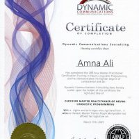 NLP Master Certificate