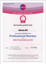 ANLP Certificate